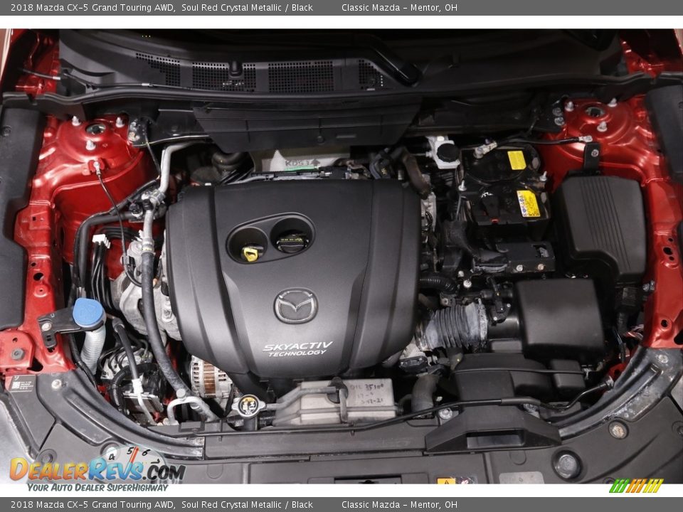 2018 Mazda CX-5 Grand Touring AWD Soul Red Crystal Metallic / Black Photo #19