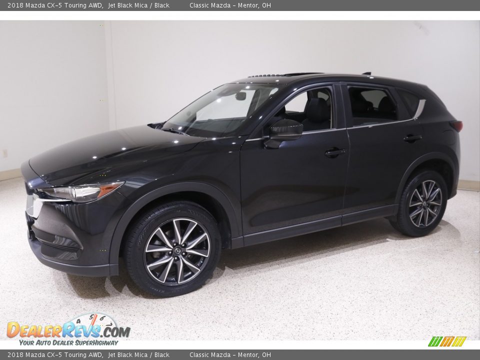 2018 Mazda CX-5 Touring AWD Jet Black Mica / Black Photo #3