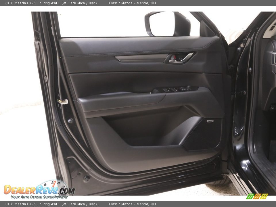 2018 Mazda CX-5 Touring AWD Jet Black Mica / Black Photo #4