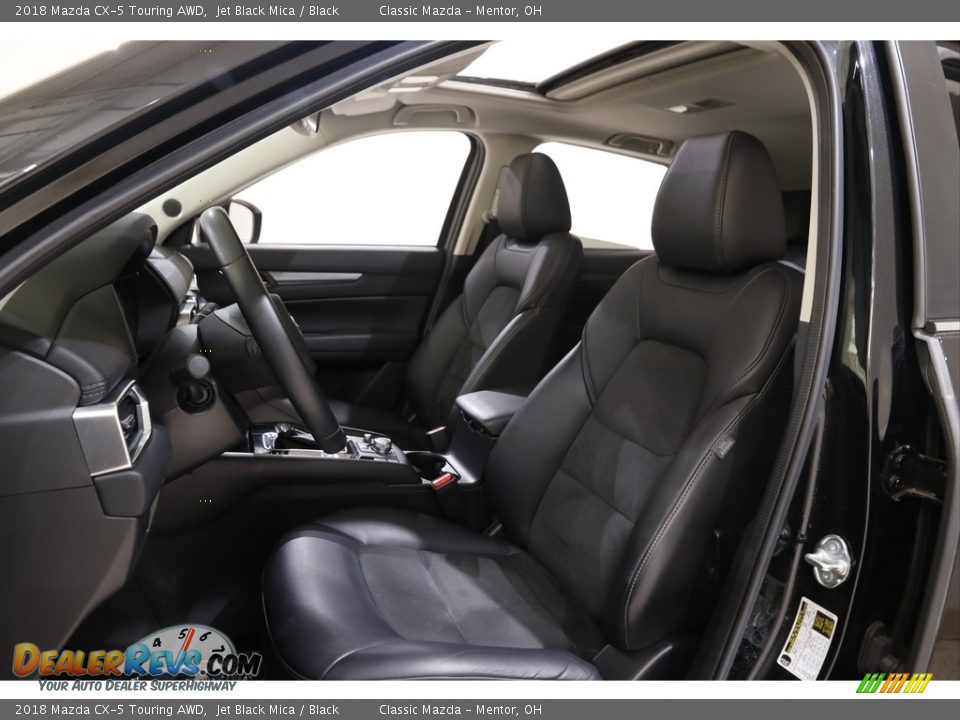 2018 Mazda CX-5 Touring AWD Jet Black Mica / Black Photo #5