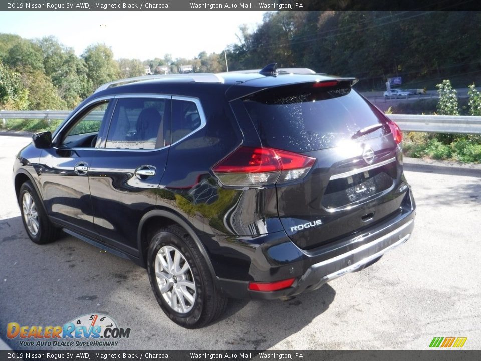 2019 Nissan Rogue SV AWD Magnetic Black / Charcoal Photo #12