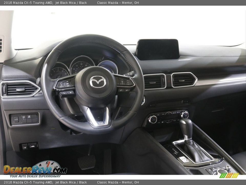 2018 Mazda CX-5 Touring AWD Jet Black Mica / Black Photo #6