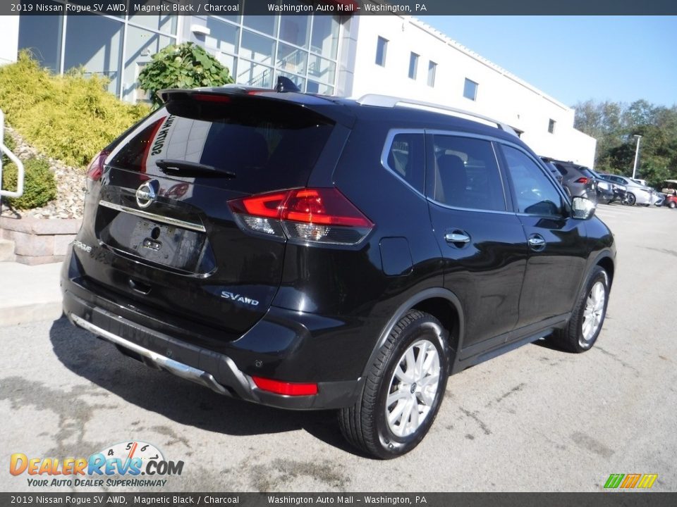 2019 Nissan Rogue SV AWD Magnetic Black / Charcoal Photo #14