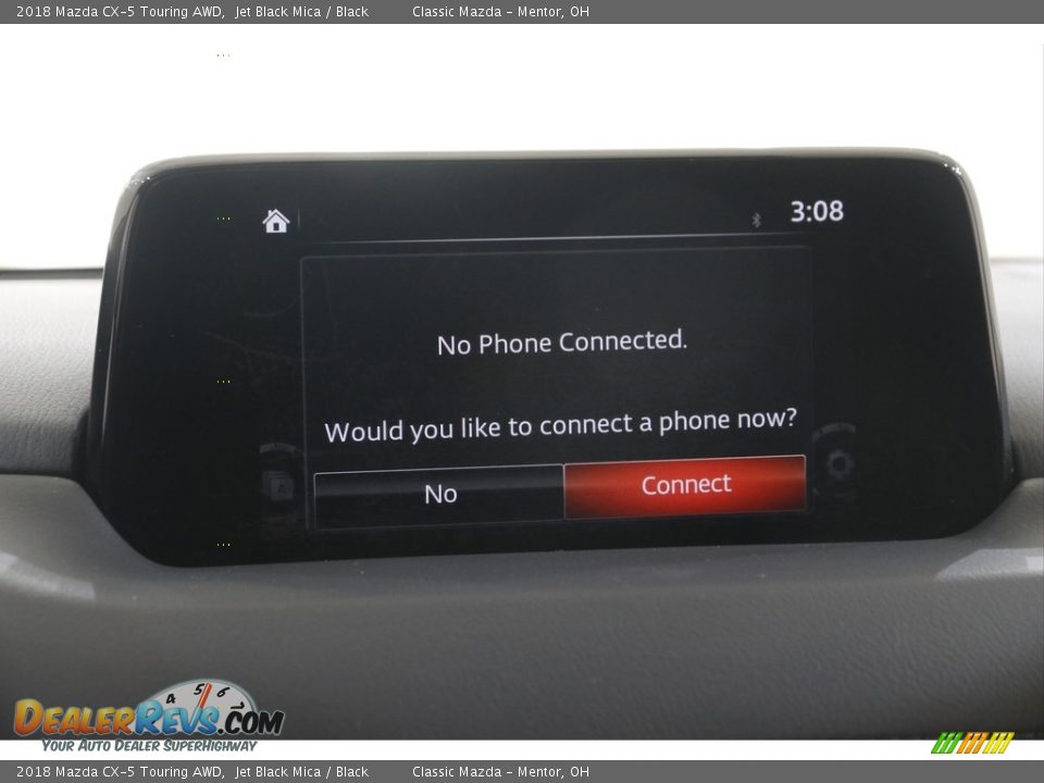 2018 Mazda CX-5 Touring AWD Jet Black Mica / Black Photo #11