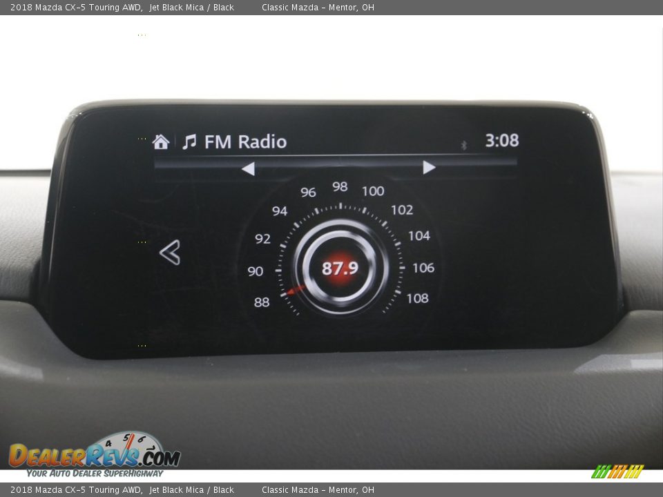 2018 Mazda CX-5 Touring AWD Jet Black Mica / Black Photo #12
