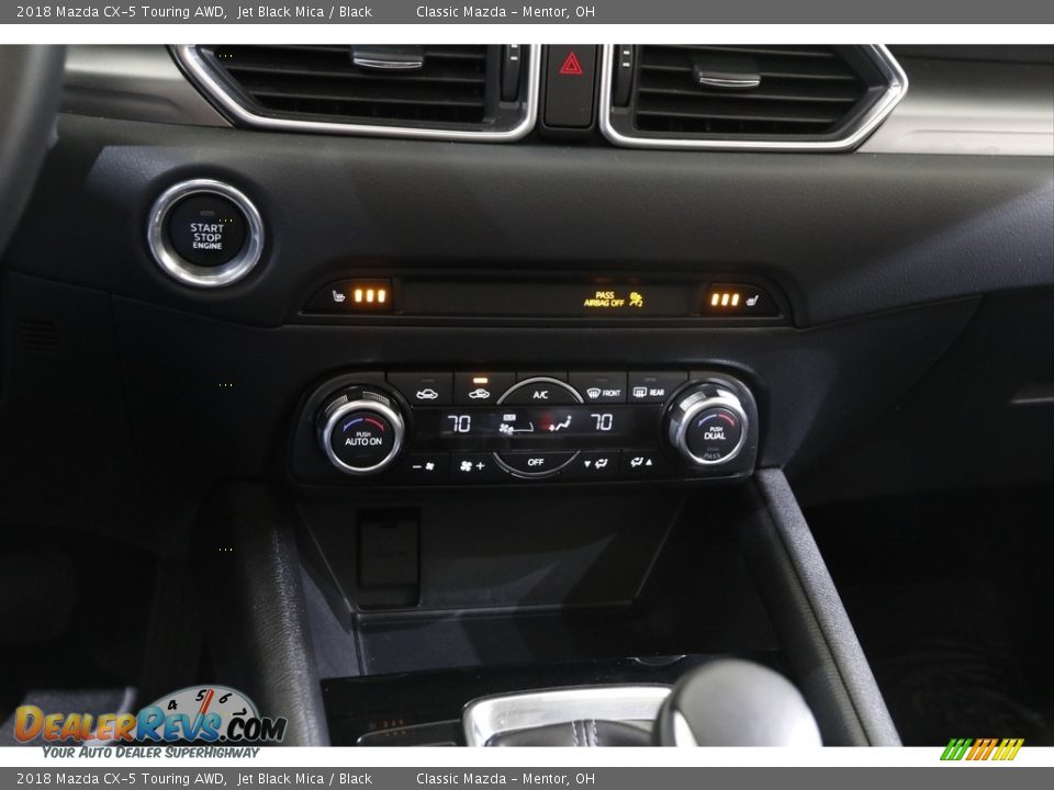 2018 Mazda CX-5 Touring AWD Jet Black Mica / Black Photo #13