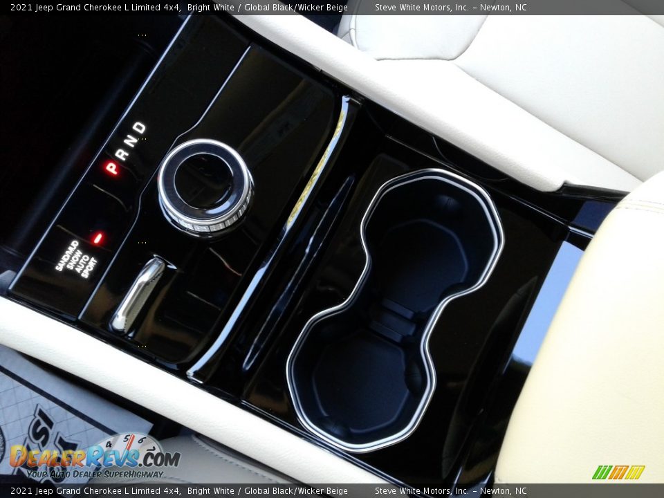 2021 Jeep Grand Cherokee L Limited 4x4 Bright White / Global Black/Wicker Beige Photo #29