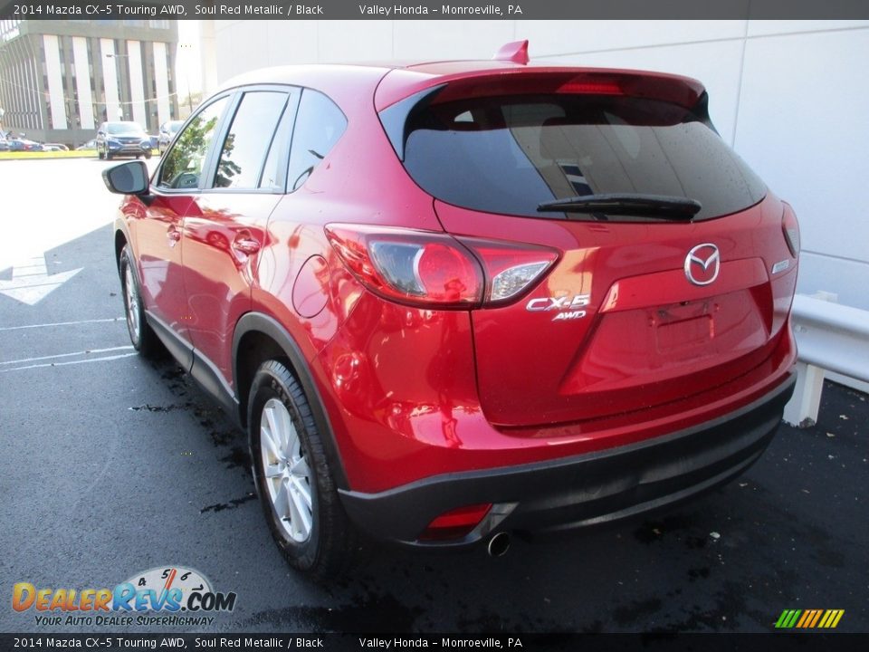 2014 Mazda CX-5 Touring AWD Soul Red Metallic / Black Photo #3