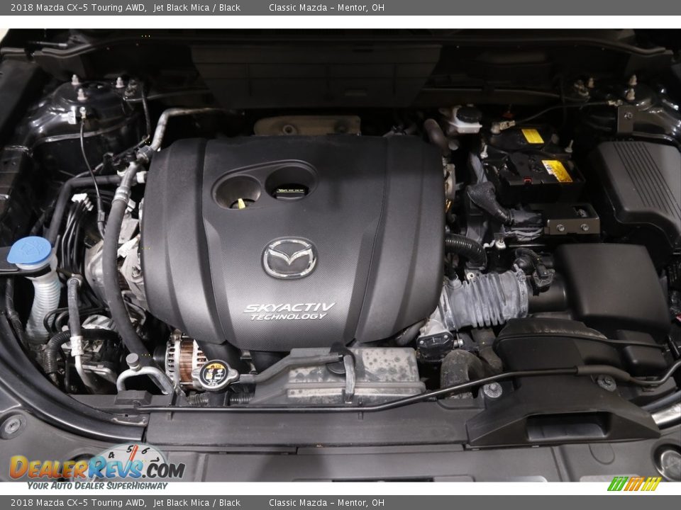 2018 Mazda CX-5 Touring AWD Jet Black Mica / Black Photo #19