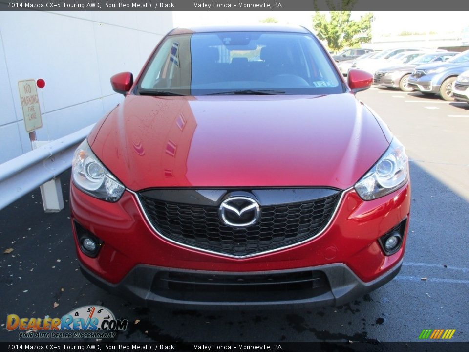 2014 Mazda CX-5 Touring AWD Soul Red Metallic / Black Photo #8