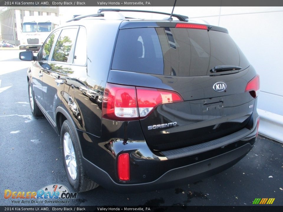 2014 Kia Sorento LX AWD Ebony Black / Black Photo #3