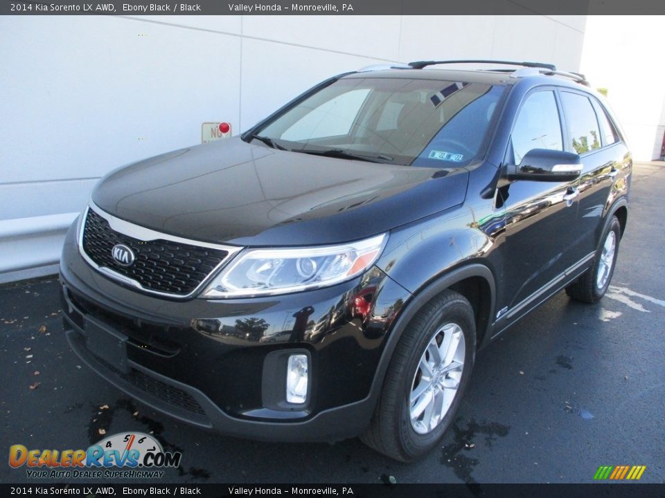 2014 Kia Sorento LX AWD Ebony Black / Black Photo #9