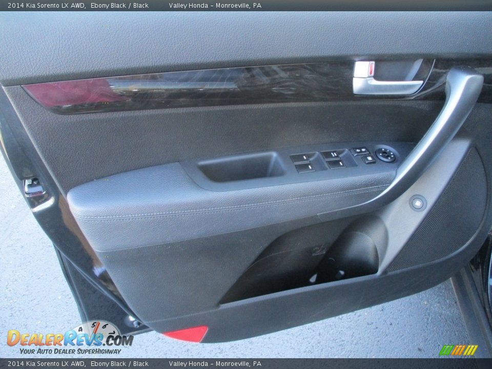 2014 Kia Sorento LX AWD Ebony Black / Black Photo #10