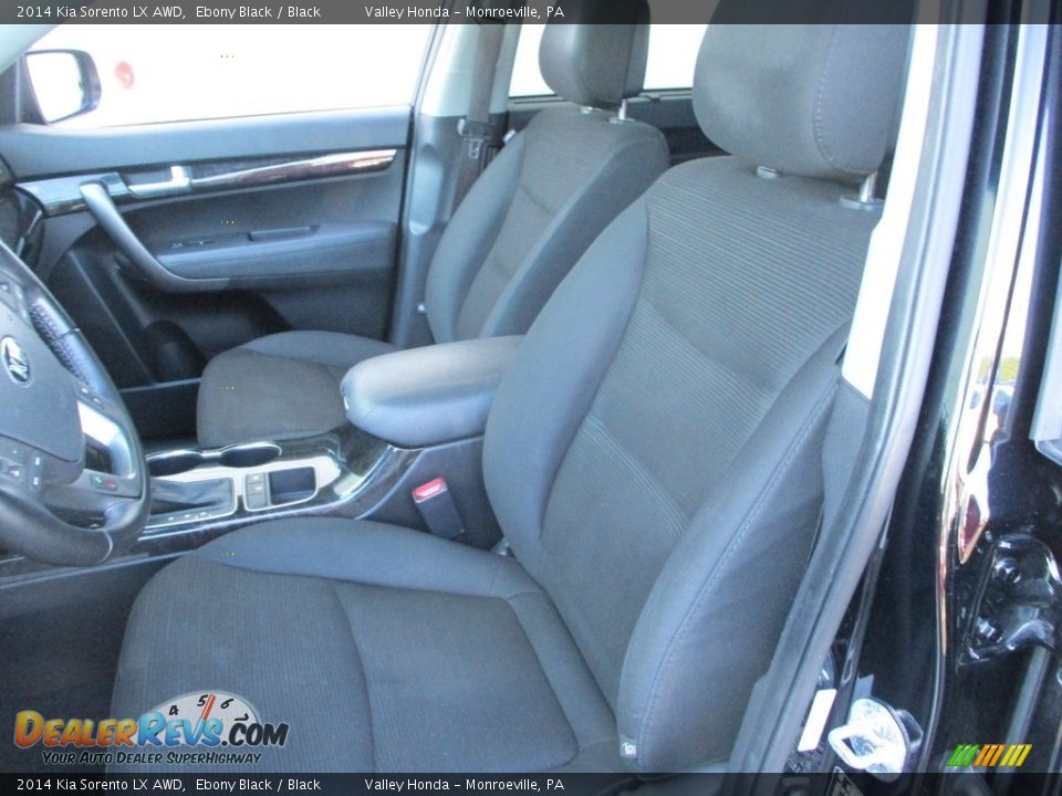 2014 Kia Sorento LX AWD Ebony Black / Black Photo #12