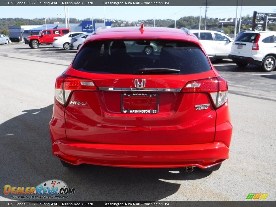 2019 Honda HR-V Touring AWD Milano Red / Black Photo #9