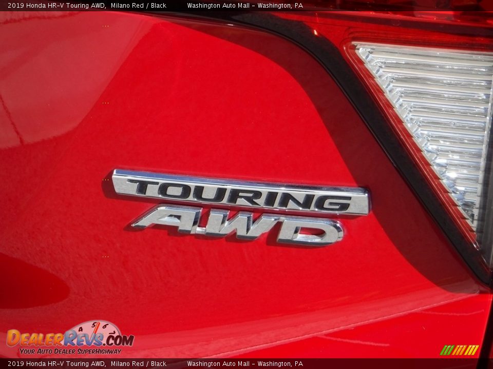 2019 Honda HR-V Touring AWD Milano Red / Black Photo #10