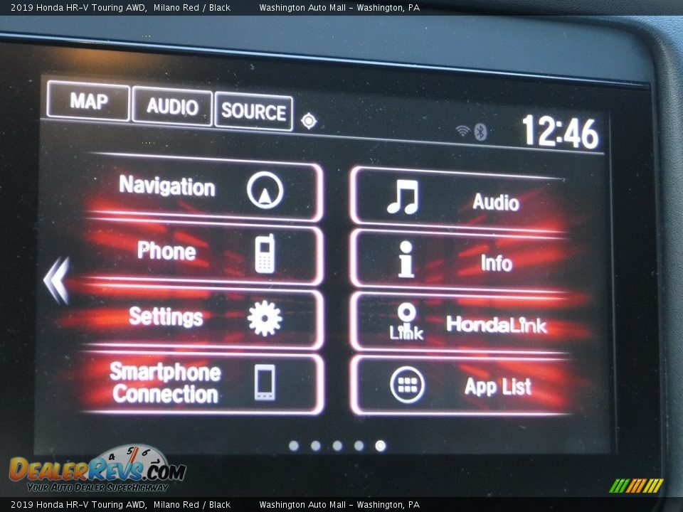 2019 Honda HR-V Touring AWD Milano Red / Black Photo #23