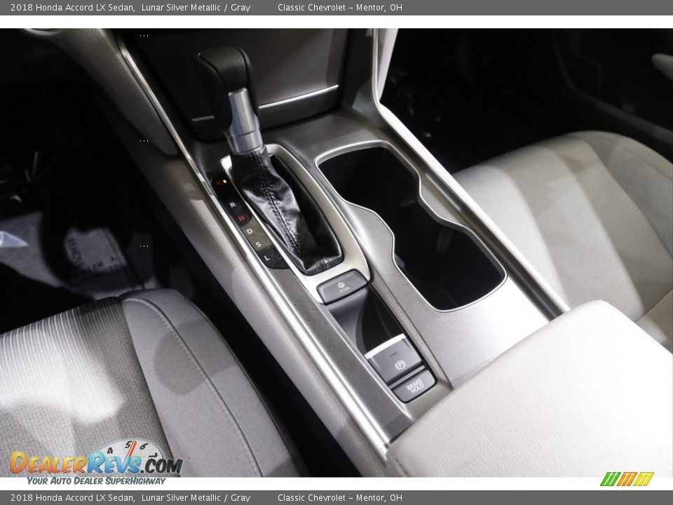 2018 Honda Accord LX Sedan Lunar Silver Metallic / Gray Photo #12