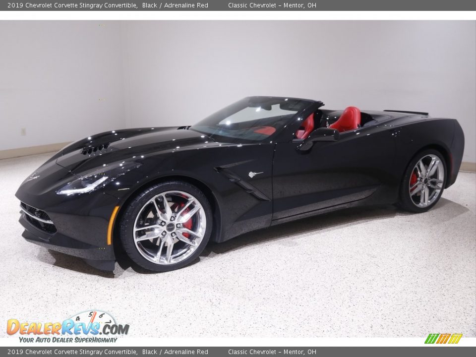 Black 2019 Chevrolet Corvette Stingray Convertible Photo #4