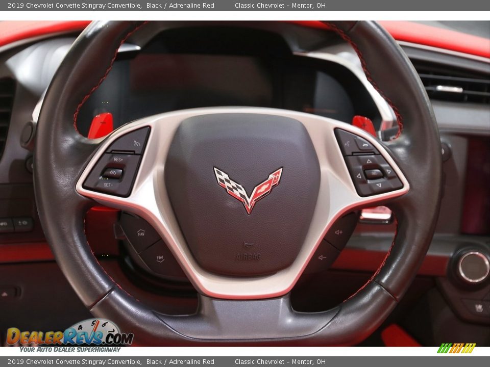2019 Chevrolet Corvette Stingray Convertible Steering Wheel Photo #8