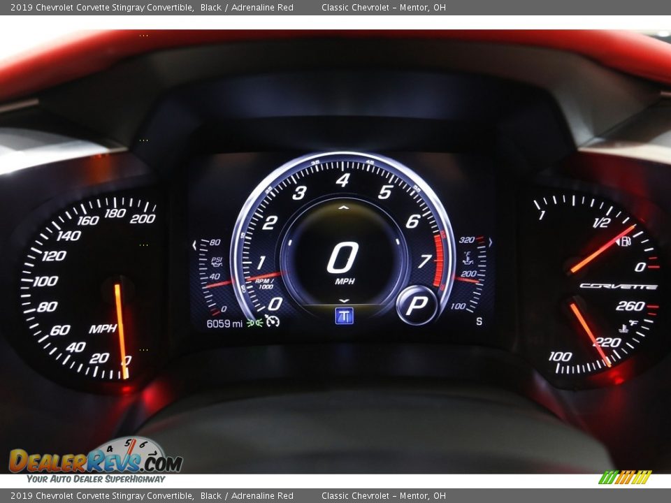 2019 Chevrolet Corvette Stingray Convertible Gauges Photo #10