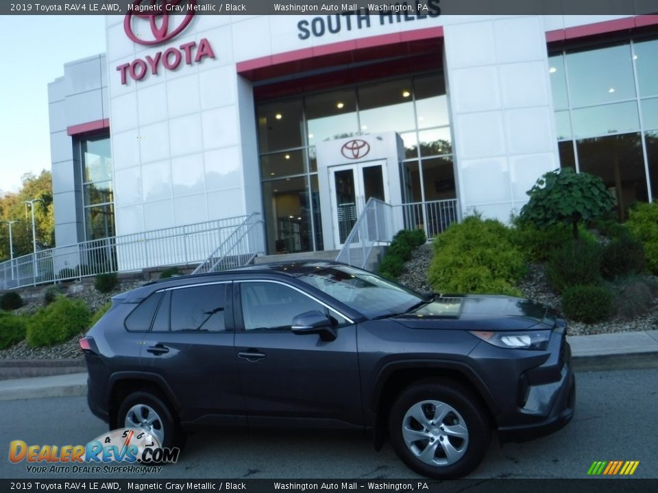 2019 Toyota RAV4 LE AWD Magnetic Gray Metallic / Black Photo #2