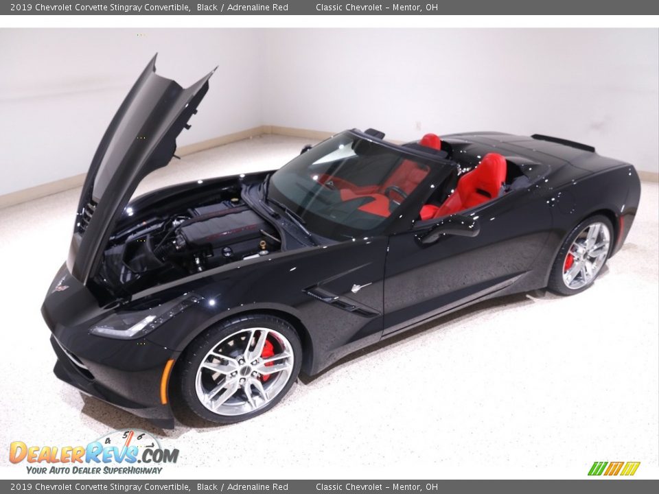 Black 2019 Chevrolet Corvette Stingray Convertible Photo #25