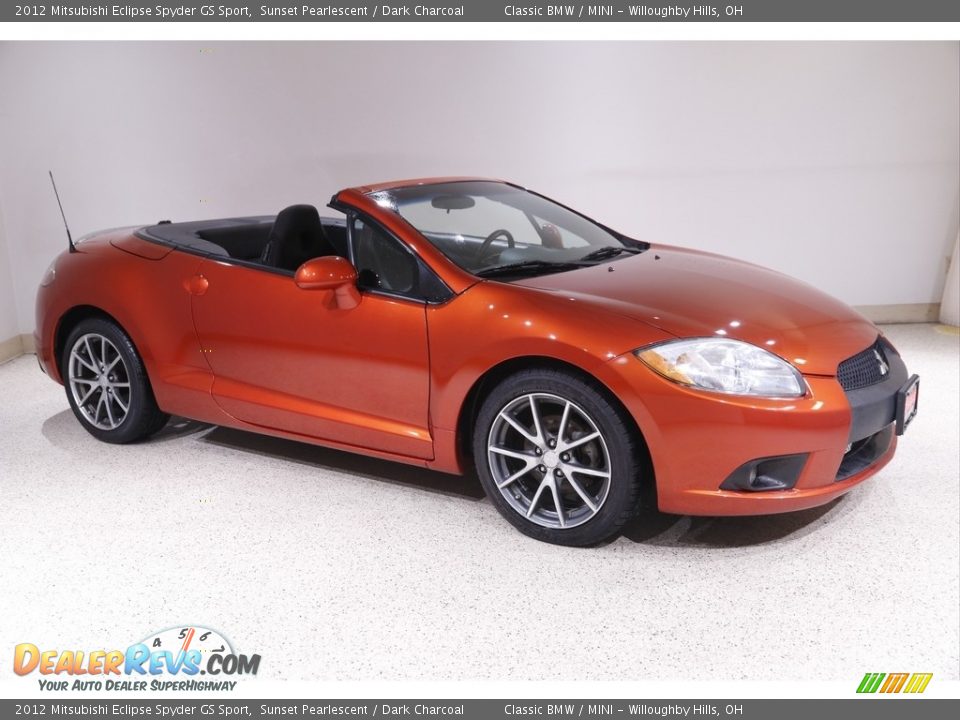 Sunset Pearlescent 2012 Mitsubishi Eclipse Spyder GS Sport Photo #1