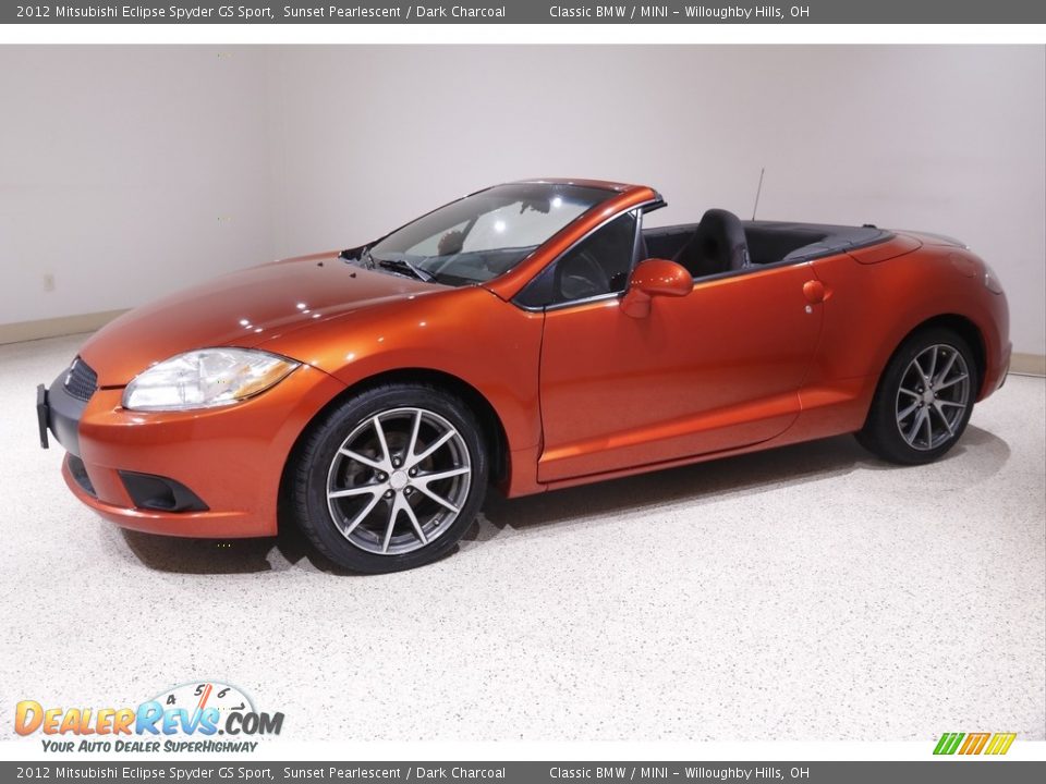 Front 3/4 View of 2012 Mitsubishi Eclipse Spyder GS Sport Photo #4