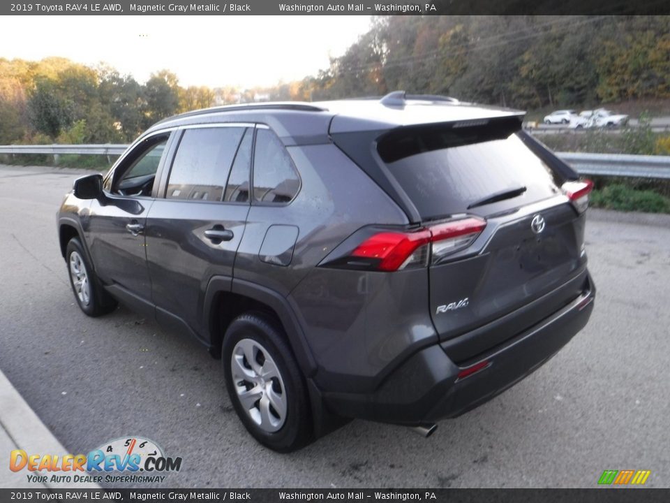 2019 Toyota RAV4 LE AWD Magnetic Gray Metallic / Black Photo #14