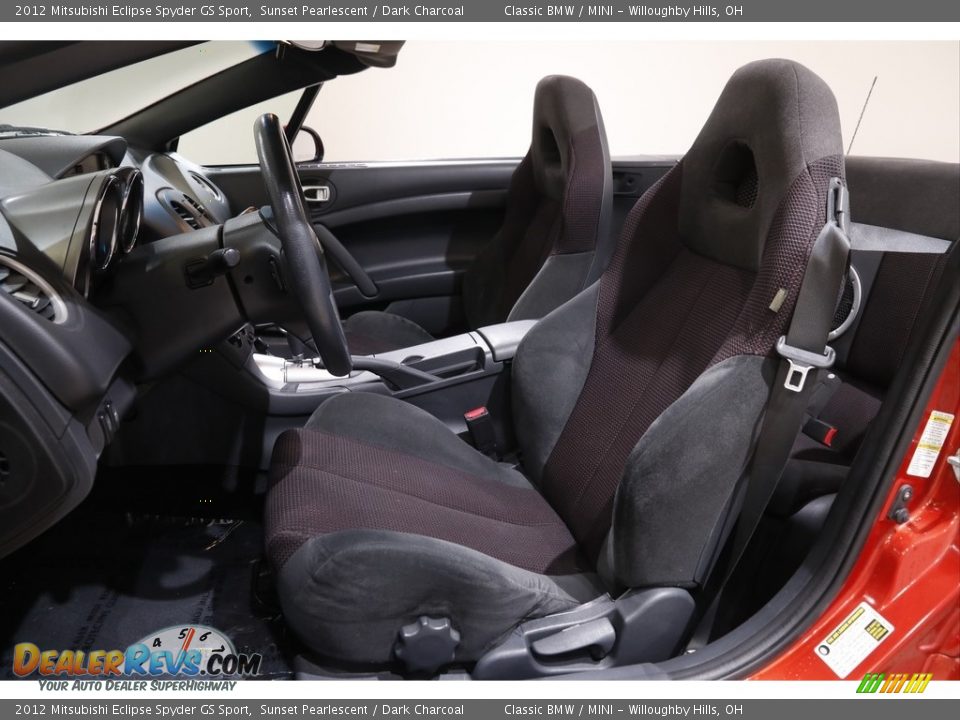 Front Seat of 2012 Mitsubishi Eclipse Spyder GS Sport Photo #6
