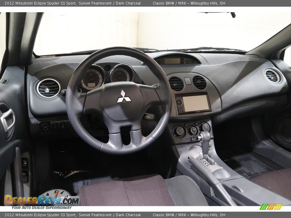 Dashboard of 2012 Mitsubishi Eclipse Spyder GS Sport Photo #7