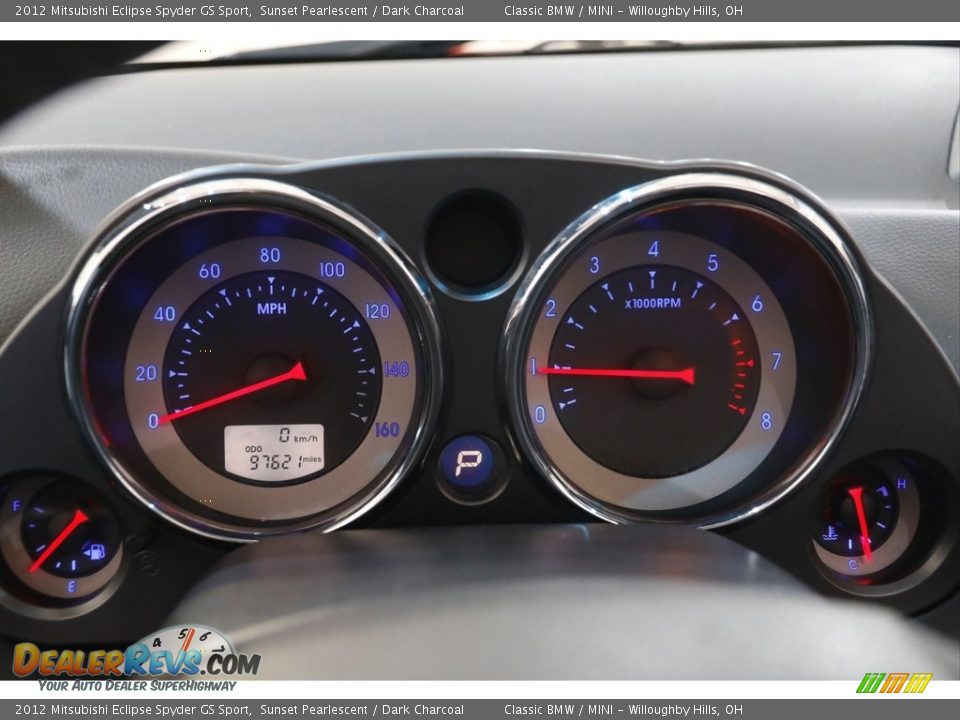 2012 Mitsubishi Eclipse Spyder GS Sport Gauges Photo #9