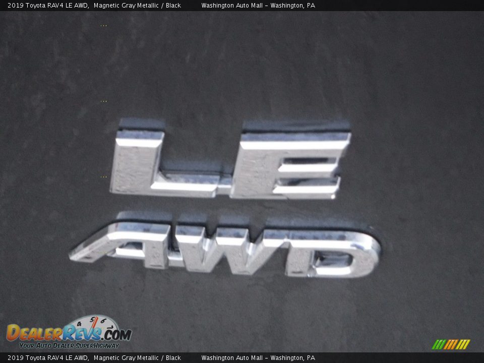 2019 Toyota RAV4 LE AWD Magnetic Gray Metallic / Black Photo #17