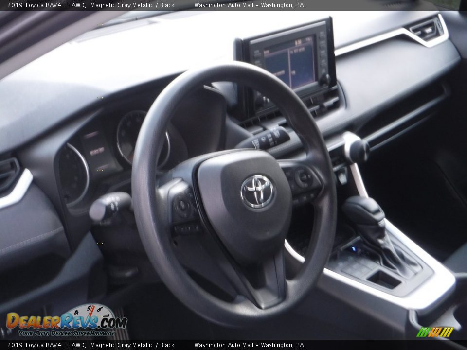 2019 Toyota RAV4 LE AWD Magnetic Gray Metallic / Black Photo #18