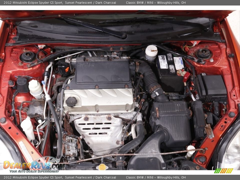 2012 Mitsubishi Eclipse Spyder GS Sport 2.4 Liter SOHC 16-Valve MIVEC 4 Cylinder Engine Photo #20