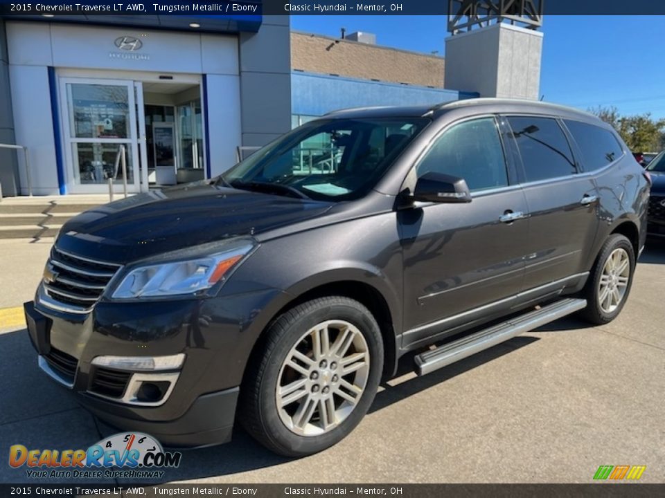 2015 Chevrolet Traverse LT AWD Tungsten Metallic / Ebony Photo #1