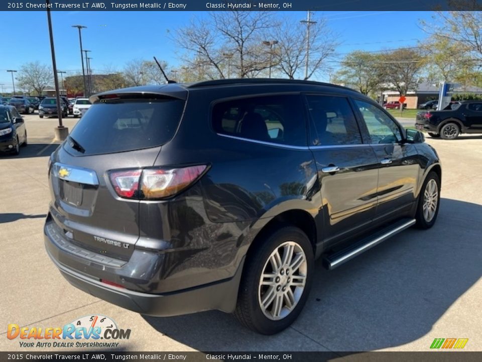 2015 Chevrolet Traverse LT AWD Tungsten Metallic / Ebony Photo #2