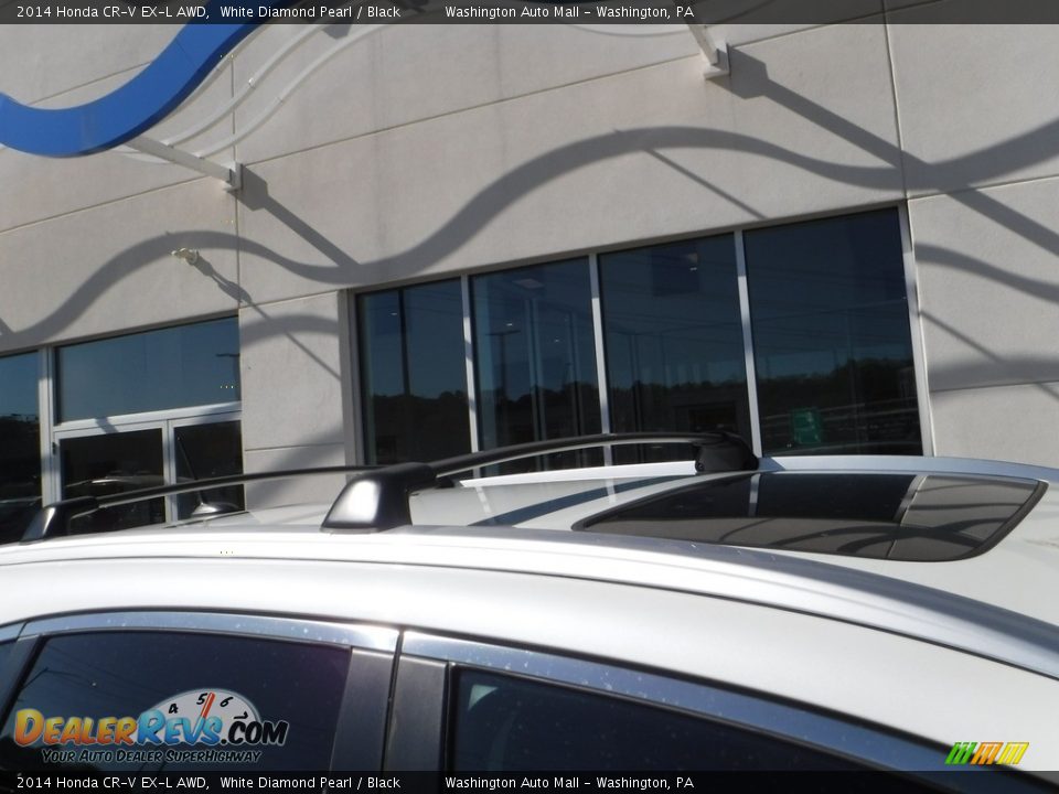 2014 Honda CR-V EX-L AWD White Diamond Pearl / Black Photo #3