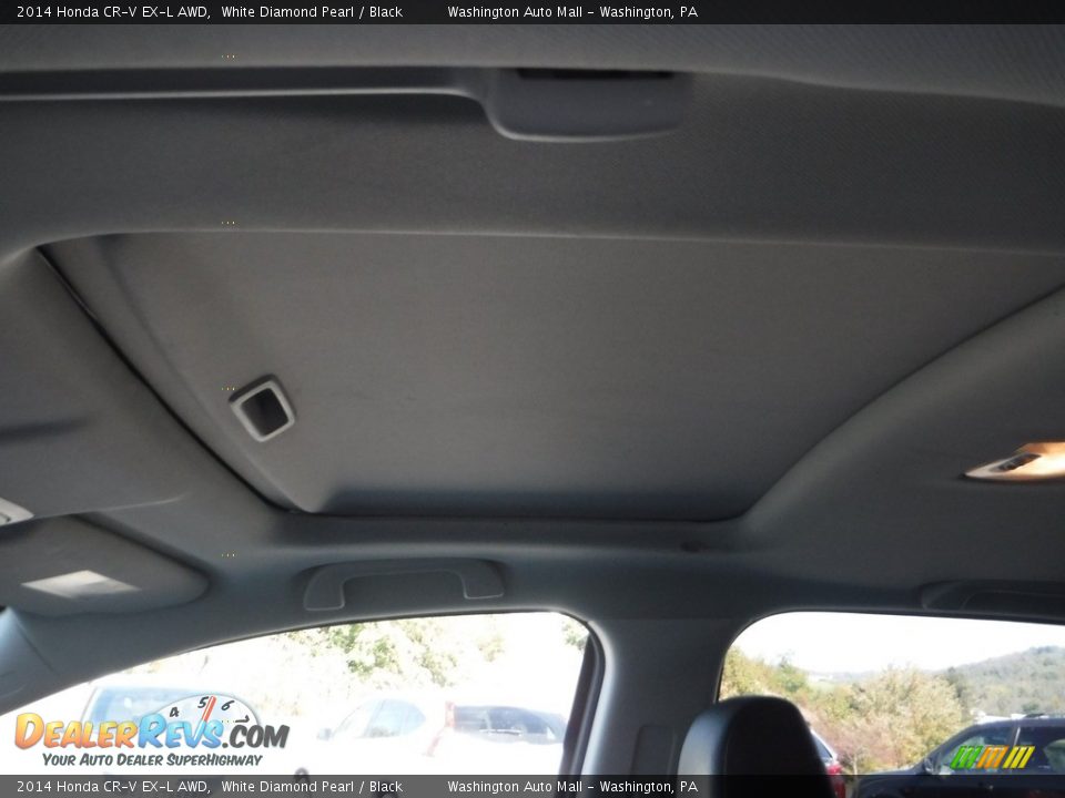 2014 Honda CR-V EX-L AWD White Diamond Pearl / Black Photo #11