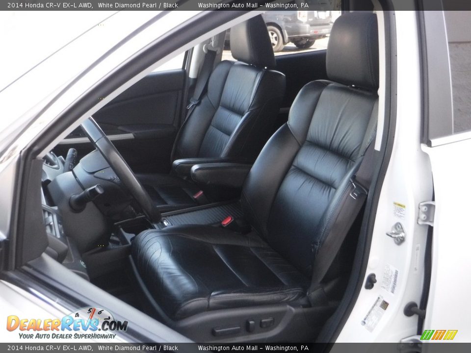 2014 Honda CR-V EX-L AWD White Diamond Pearl / Black Photo #13