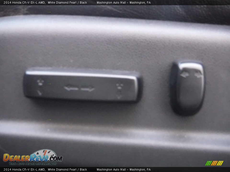 2014 Honda CR-V EX-L AWD White Diamond Pearl / Black Photo #14