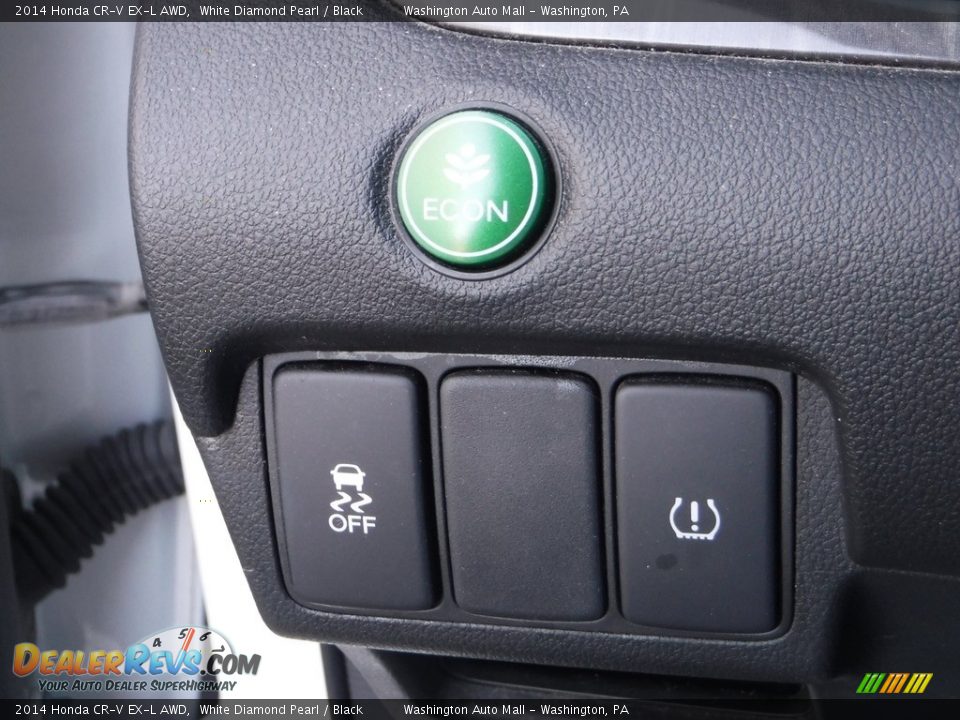 2014 Honda CR-V EX-L AWD White Diamond Pearl / Black Photo #16