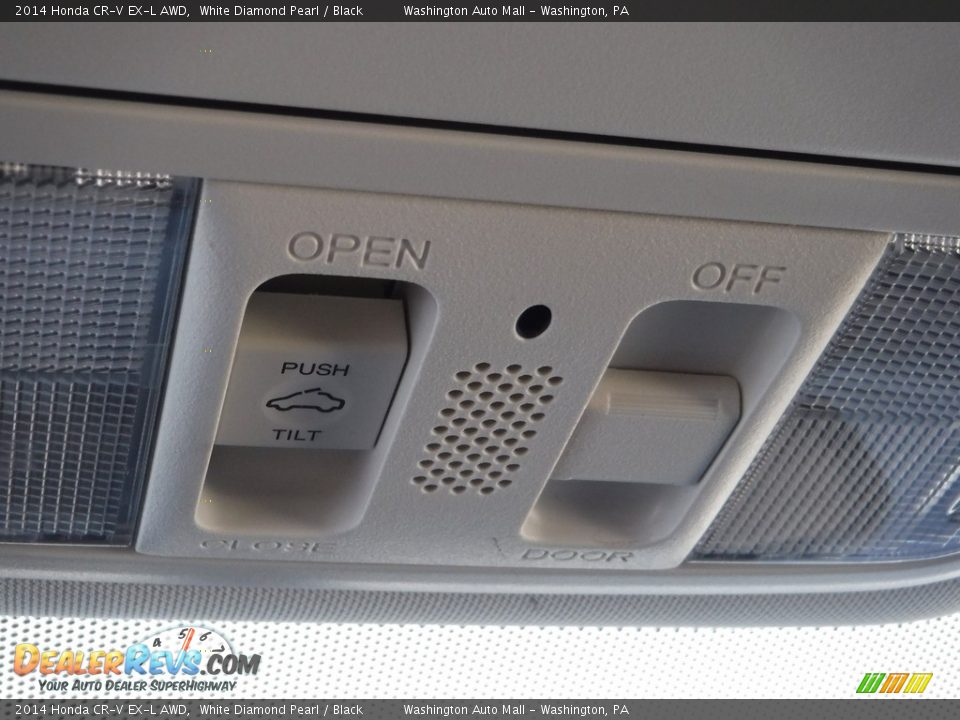 2014 Honda CR-V EX-L AWD White Diamond Pearl / Black Photo #22