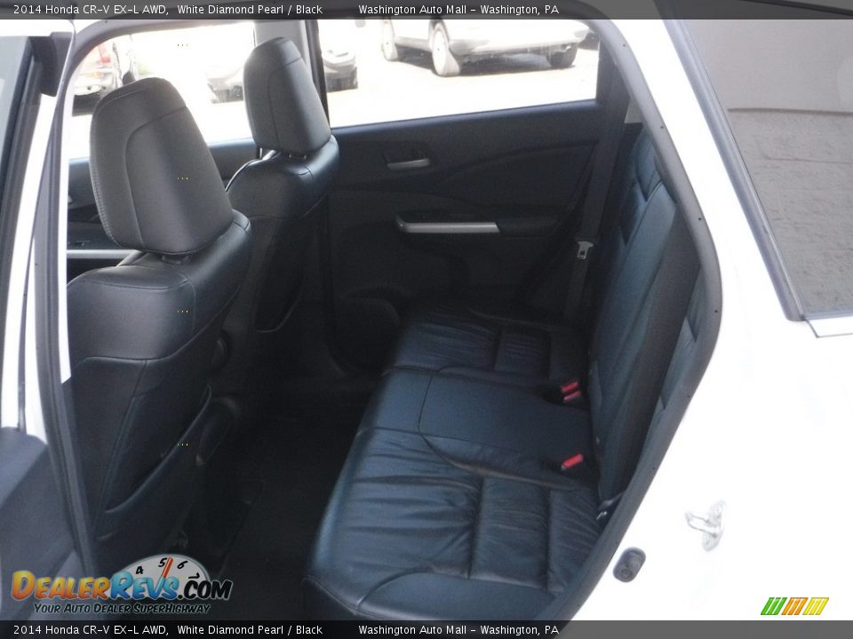 2014 Honda CR-V EX-L AWD White Diamond Pearl / Black Photo #25