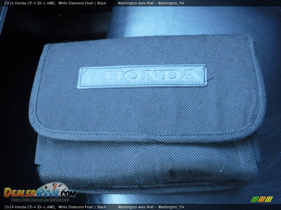 2014 Honda CR-V EX-L AWD White Diamond Pearl / Black Photo #27