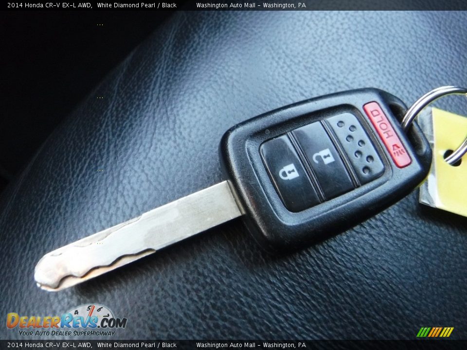2014 Honda CR-V EX-L AWD White Diamond Pearl / Black Photo #28