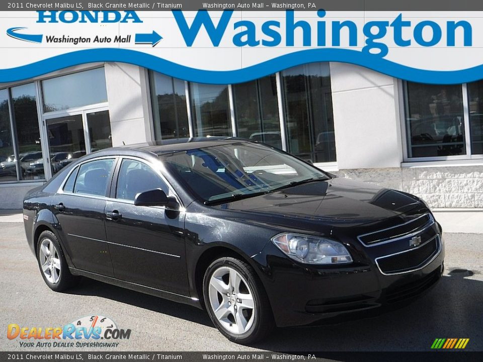 2011 Chevrolet Malibu LS Black Granite Metallic / Titanium Photo #1