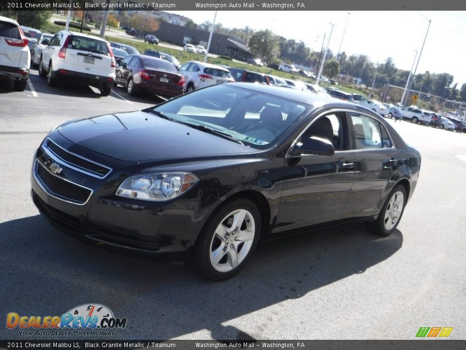 2011 Chevrolet Malibu LS Black Granite Metallic / Titanium Photo #5