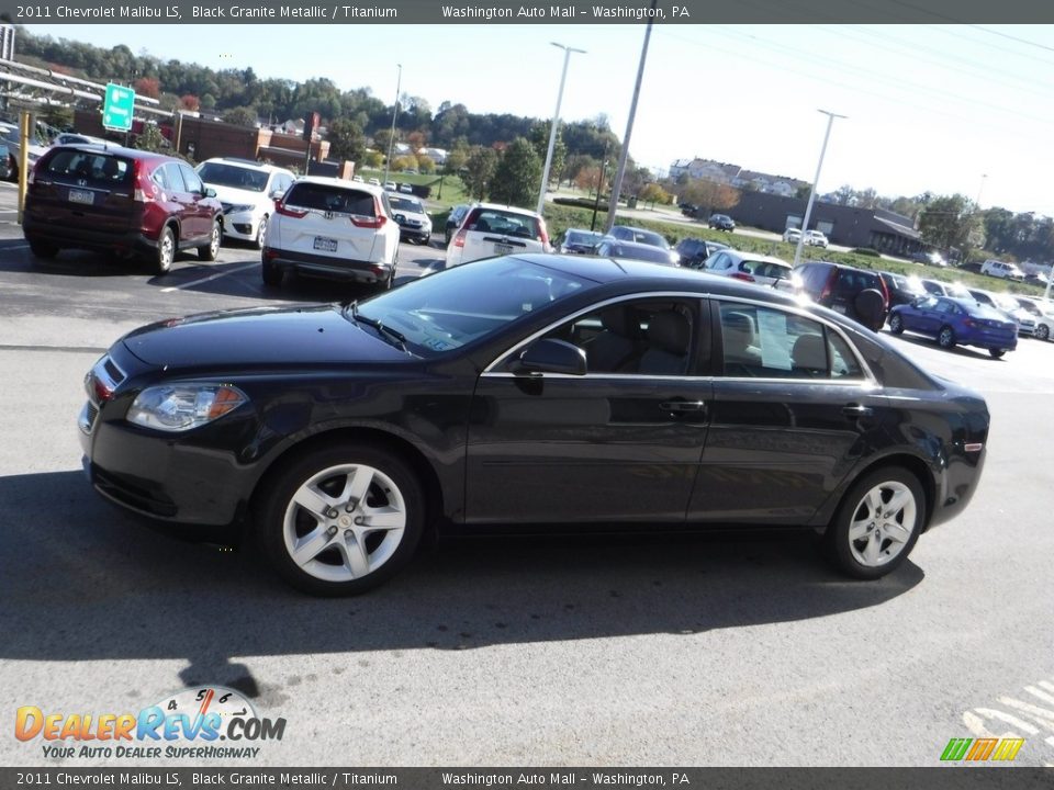 2011 Chevrolet Malibu LS Black Granite Metallic / Titanium Photo #6